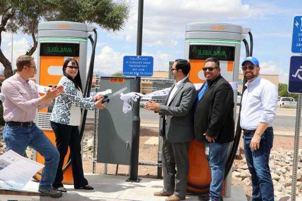 EV Ribbon cutting